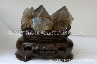 【正品 天然發(fā)晶原石擺件 柱狀晶中晶 磨削工藝天然水晶工藝品】價格,廠家,圖片,水晶工藝品,嘉興市南湖區(qū)城西東興緣禮品會所-